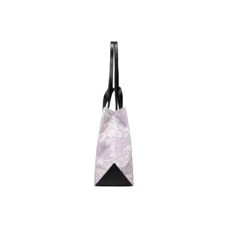 Furla Kenzia With Cow Leather Tote Bag, Shopping Bag, Shoulder Bag, Handbag Women's Purple-3