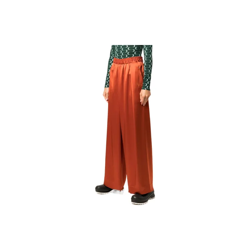 Y-3 Casual Pants Women's Orange Red-3
