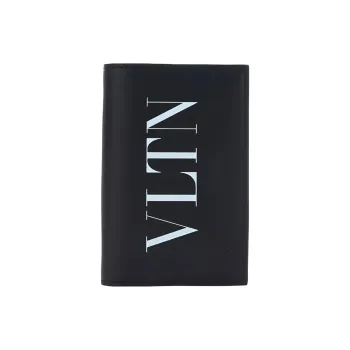 Valentino VLTN Logo Printed Card Case