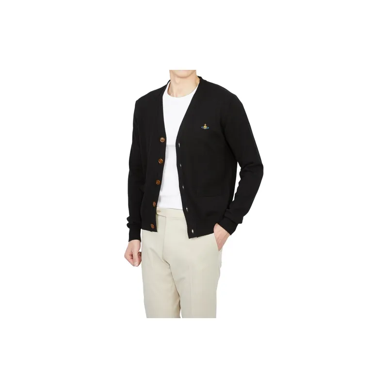 Vivienne Westwood Orb Embroidered Knit Cardigan-2