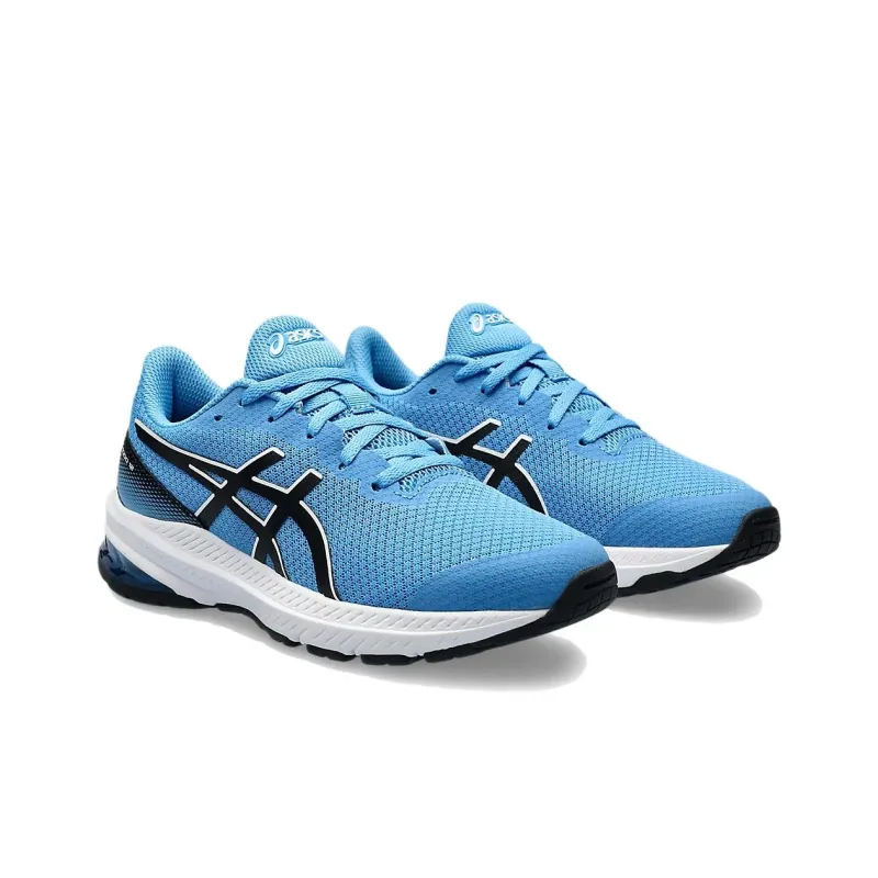 Asics GT 1000 12 Cushioning, Wear Resistant Low Top Kids' Running Shoes Blue Teenagers-2