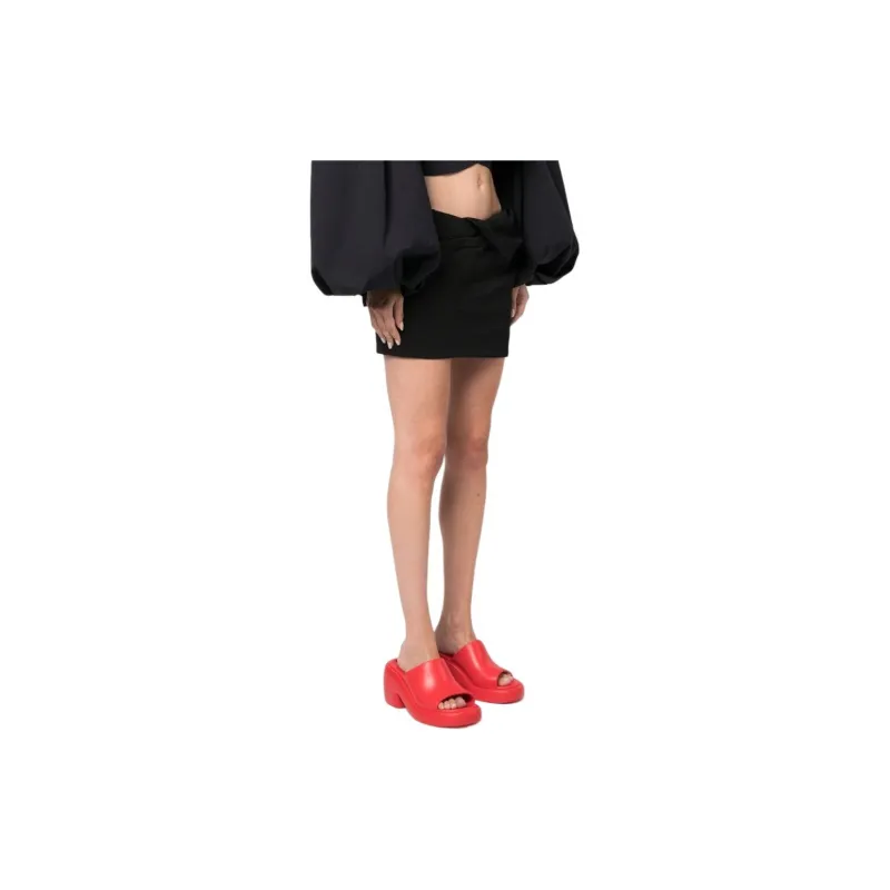 Jacquemus Twisted Mini Skirt-6