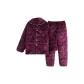 Thickened Dark Purple Flower