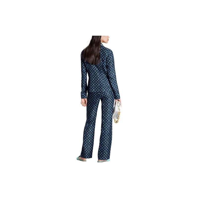 LOUIS VUITTON FW22 Shirt Women's Blue-3