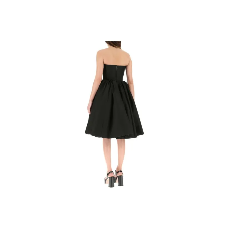 PRADA Sleeveless Dresses Women's Black-3