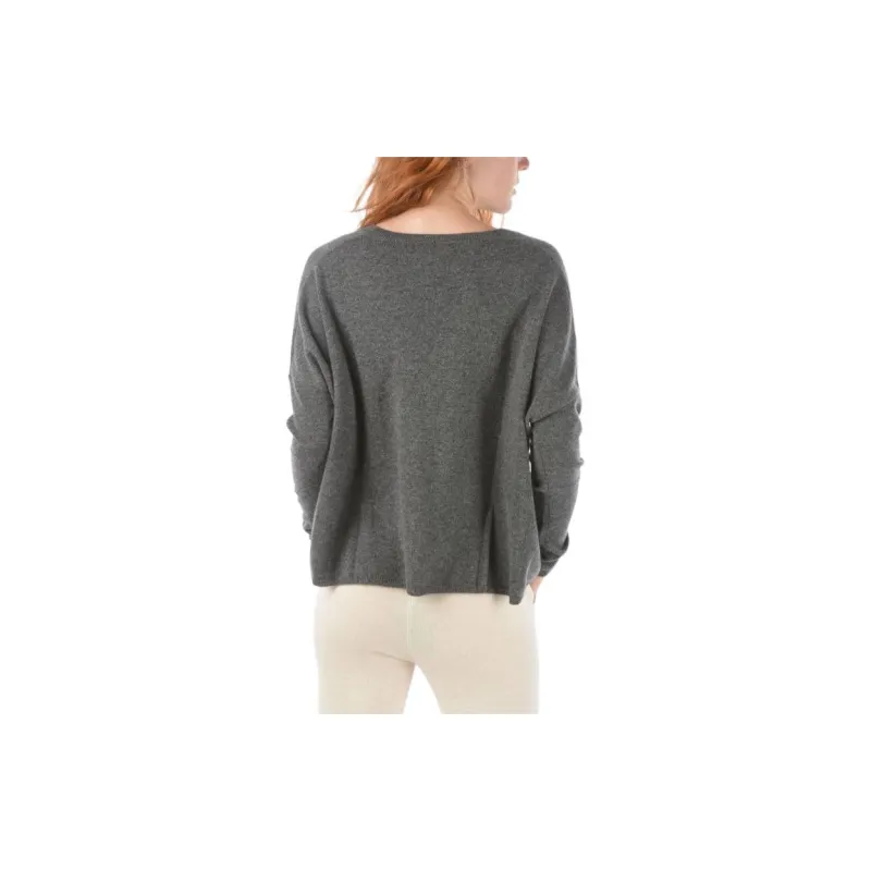 WOOLRICH Cashmere Sweaters Women's Gray-2