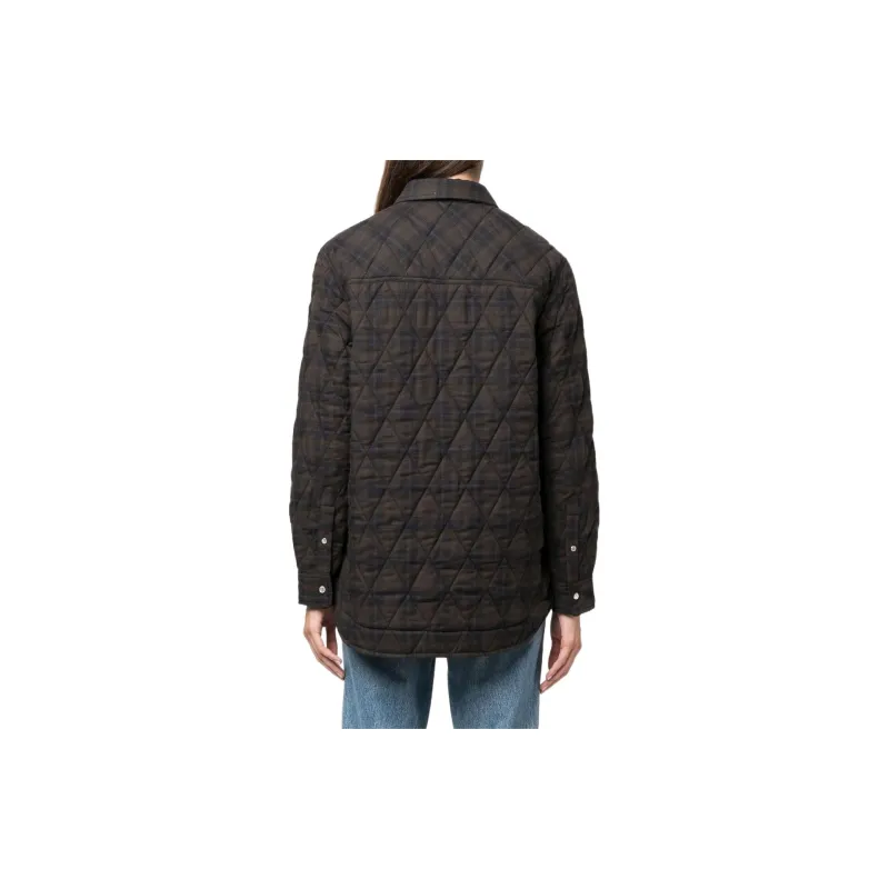 ISABEL MARANT ETOILE Quilted Checked Shirt-3