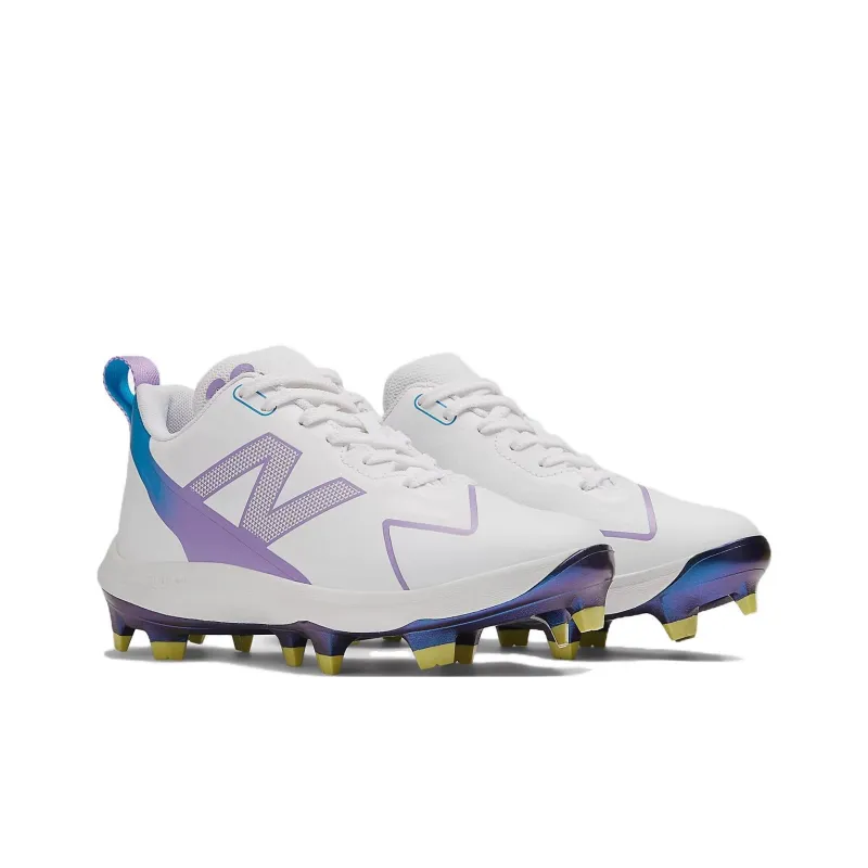 New Balance NB FuelCell Series Romero Duo Slip Resistant Cushioning Kids' Training Shoes White Purple Blue Teenagers-2