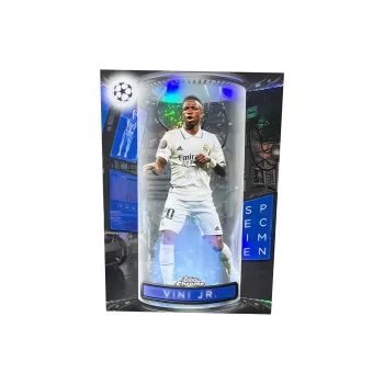 Topps UEFA Champions League CHROME Special Card Real Madrid Brazil Vinicius Soccer Player Card Sports Cards 1 Pc
