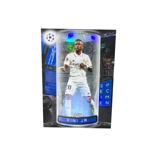 Topps UEFA Champions League CHROME Special Card Real Madrid Brazil Vinicius Soccer Player Card Sports Cards 1 Pc
