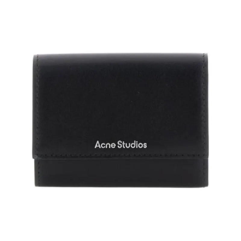 Acne Studios Calfskin Wallet Women's Black-0