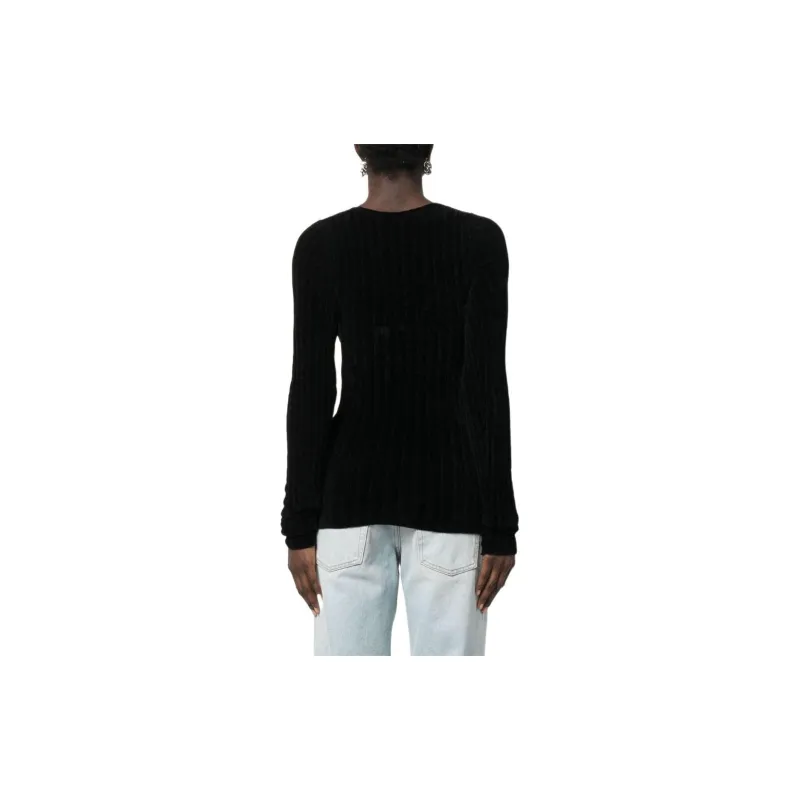 MSGM Knot Detailed Slim Fit Top-2