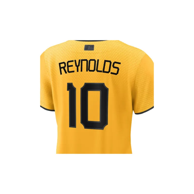 Nike Mlb Pittsburgh Pirates City Connect Bryan Reynolds Women's Replica Baseball Jersey-2