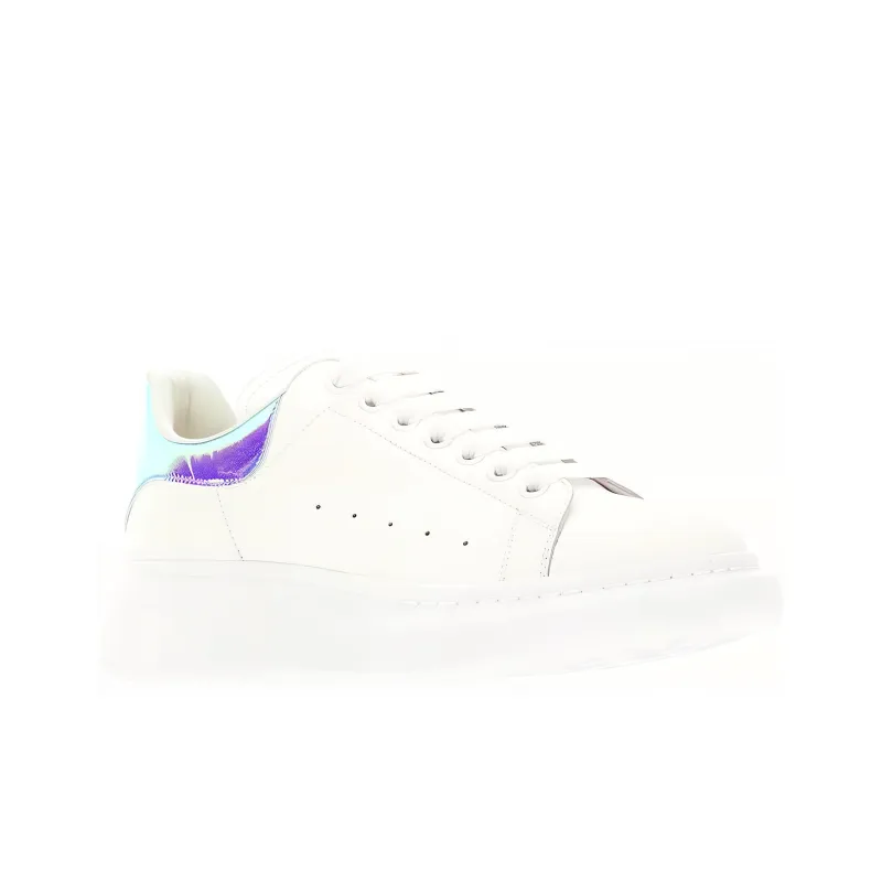 Alexander McQueen Oversized Iridescent White-2