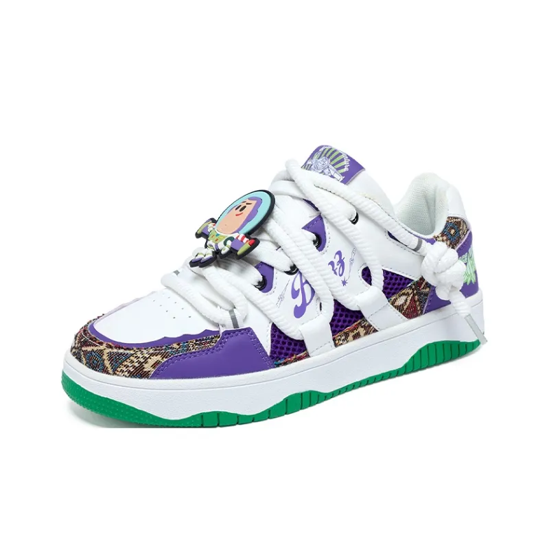 Disney Toy Story Series Anti Slip Wear Resistant Low Top Skateboard Shoes Unisex-9
