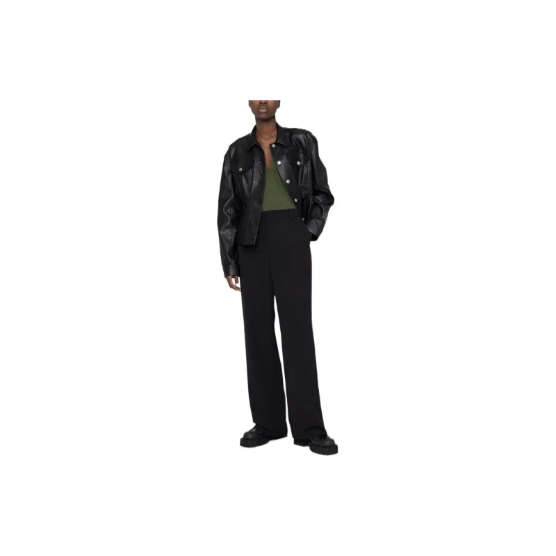 BALMAIN Wide Leg Tailored Trousers-2