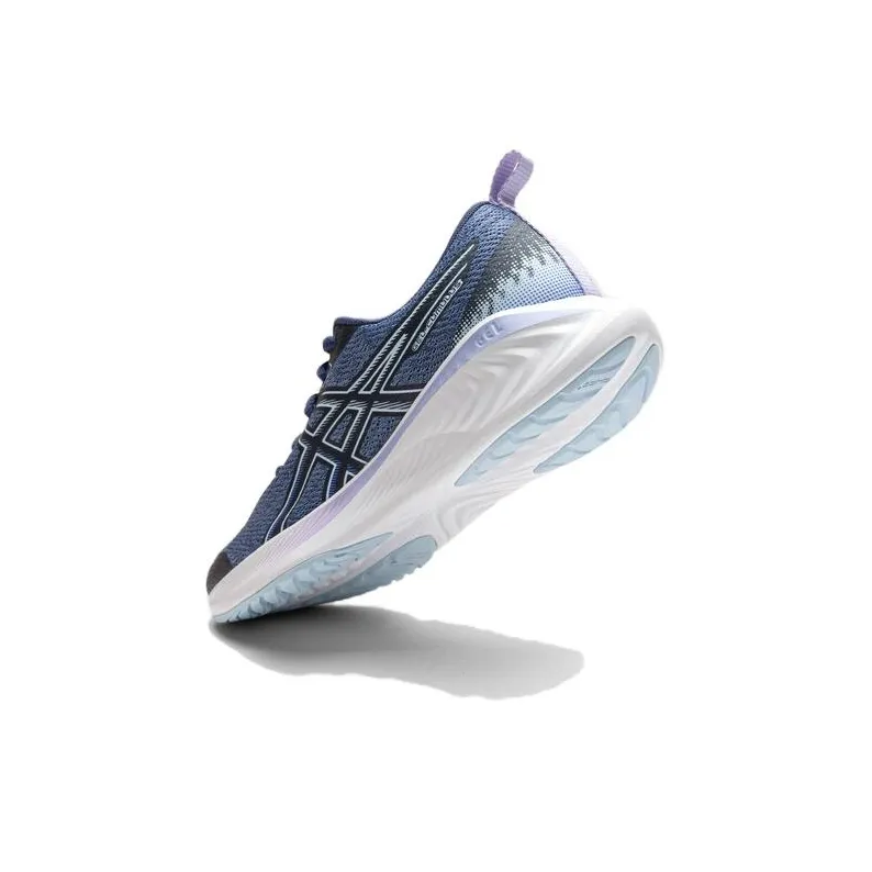 Asics Gel-Cumulus 25 Cushioning Wear-Resistant Low-Top Kids' Running Shoes Blue White Kids'-4