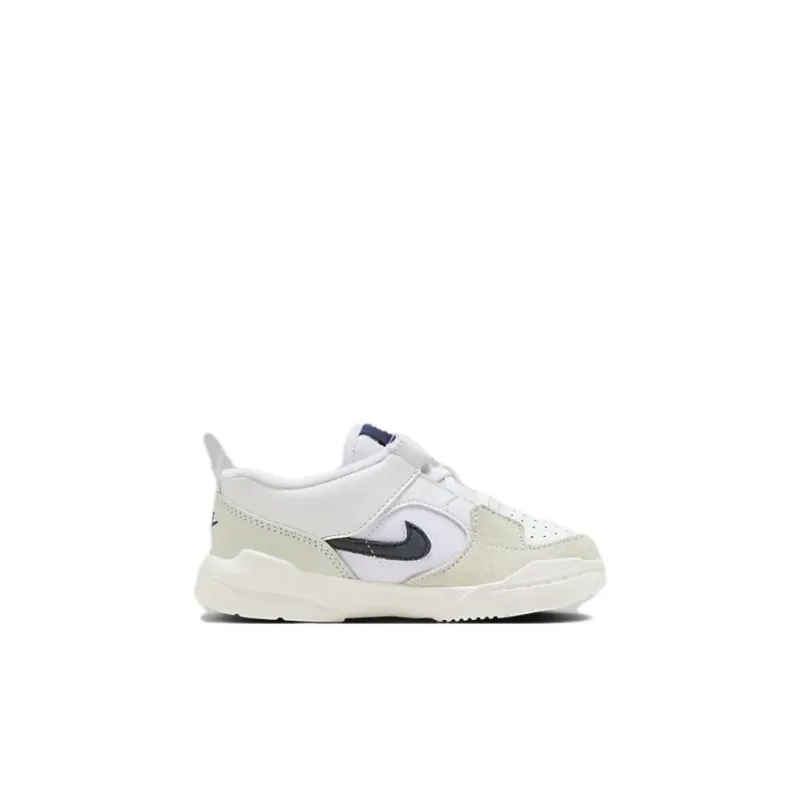 Jordan Stadium 90 Slip-Resistant Low-Top Toddler Shoes White Gray Infant And Toddler-1