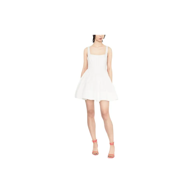 Staud Landscape Flared Minidress-1