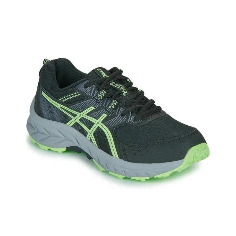 Asics Gel Venture 9 GS 'Black Illuminate Green'-2