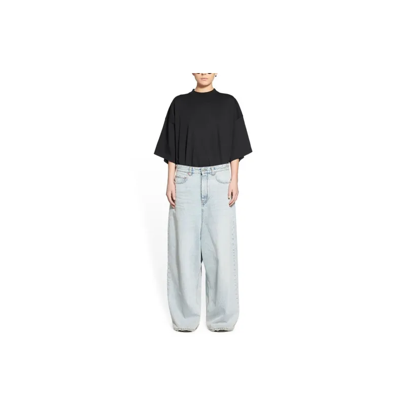 Balenciaga Jeans Loose Fit Women's Blue-2