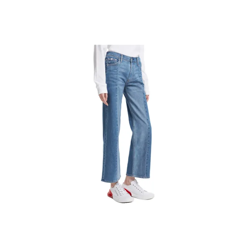 CALVIN KLEIN Casual Pants Women's Blue-6