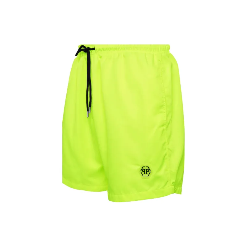 PHILIPP PLEIN Appliqué logo Swim Shorts-1