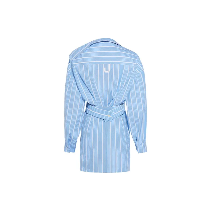 Jacquemus Striped Long Sleeved Dress-1