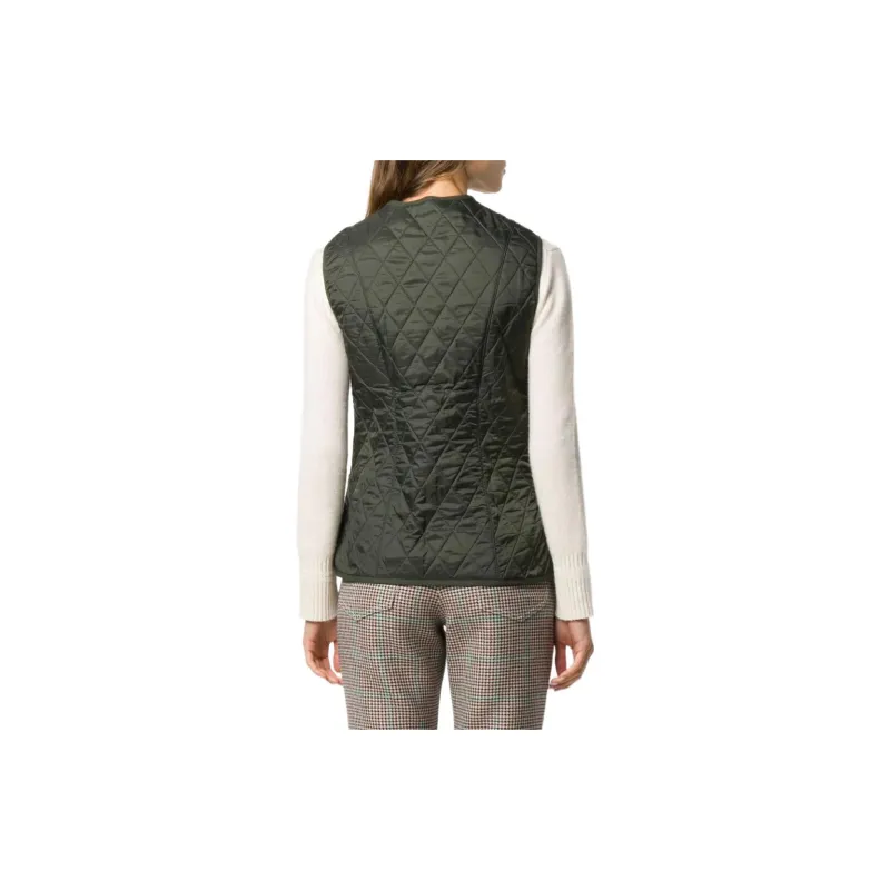 BARBOUR Logo Embroidered Reversible Gilet-3