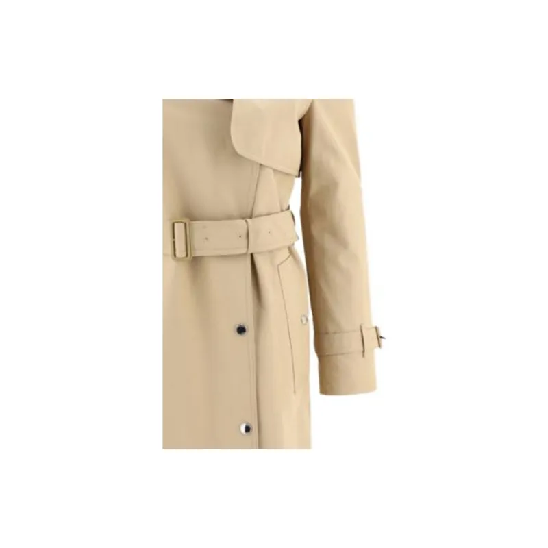 Burberry Trench Coats Women's Khaki-4