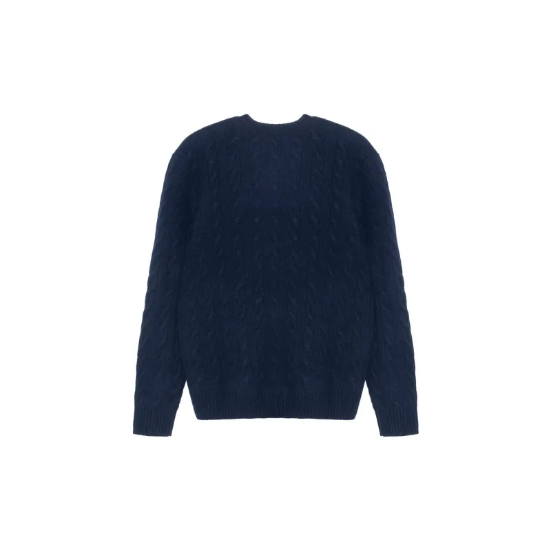 Polo Ralph Lauren Pony Embroidered Cable Knit Jumper-1
