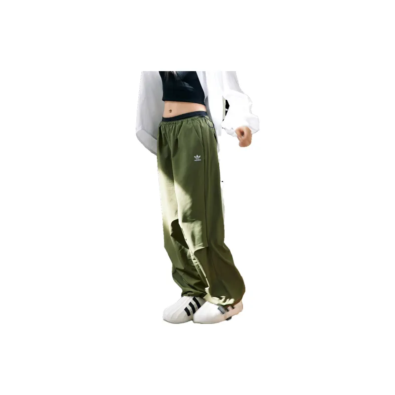 Adidas Originals Sports Pants Women's Dark Olive Green-4