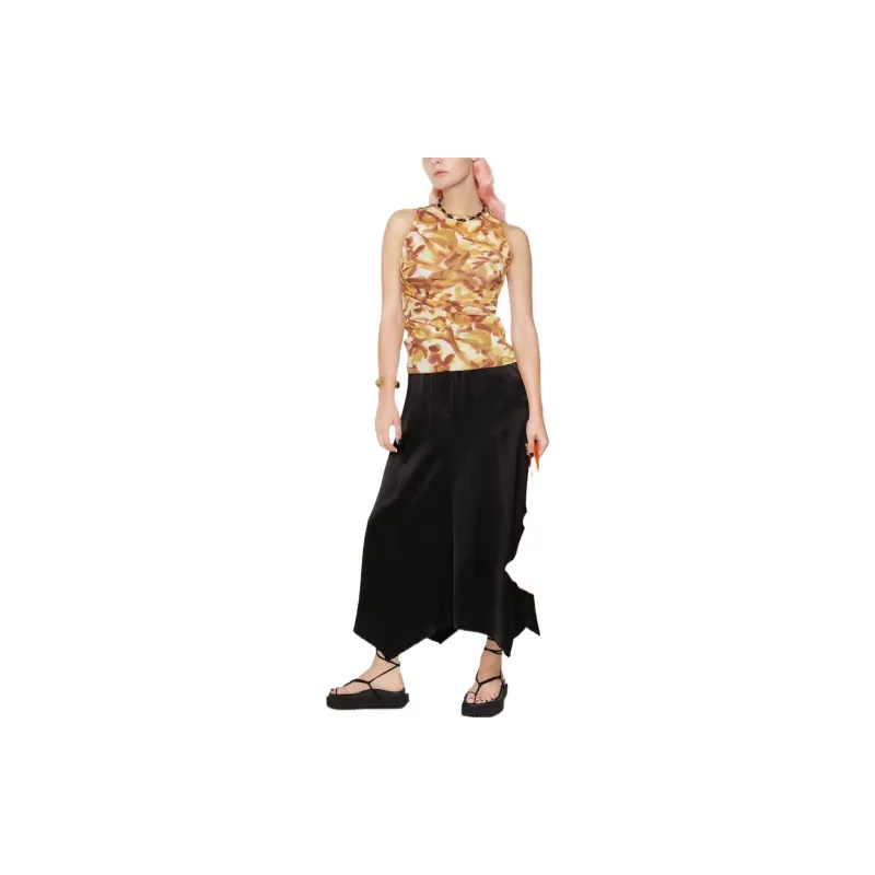 NANUSHKA Handkerchief Midi Skirt-2