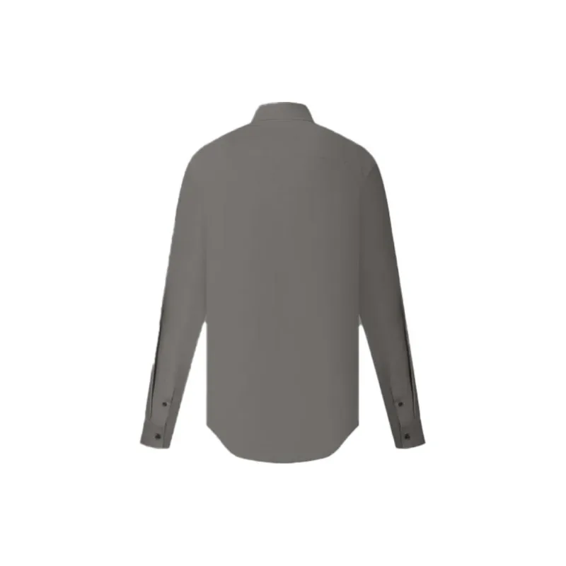 Burberry Shirts Men Gray-2