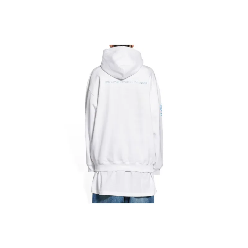 Balenciaga Balenciaga X WFP FW22 Sweatshirt Women's White-4