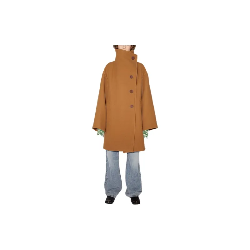 Acne Studios Coats Women's Brown-1