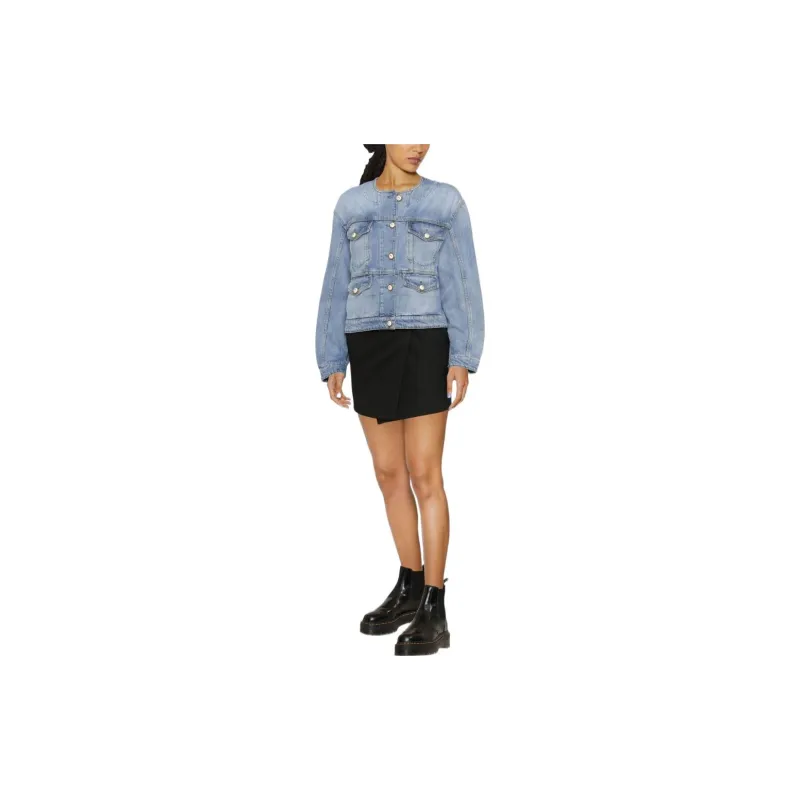 PINKO Denim Jacket Women's Blue-1