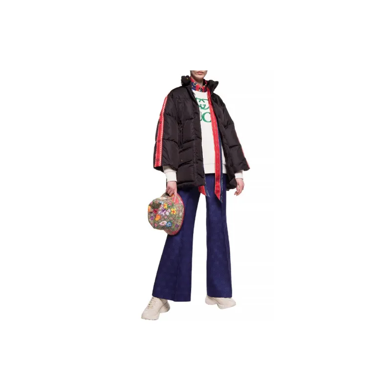 GUCCI Down Jacket Winter Women's Black-3