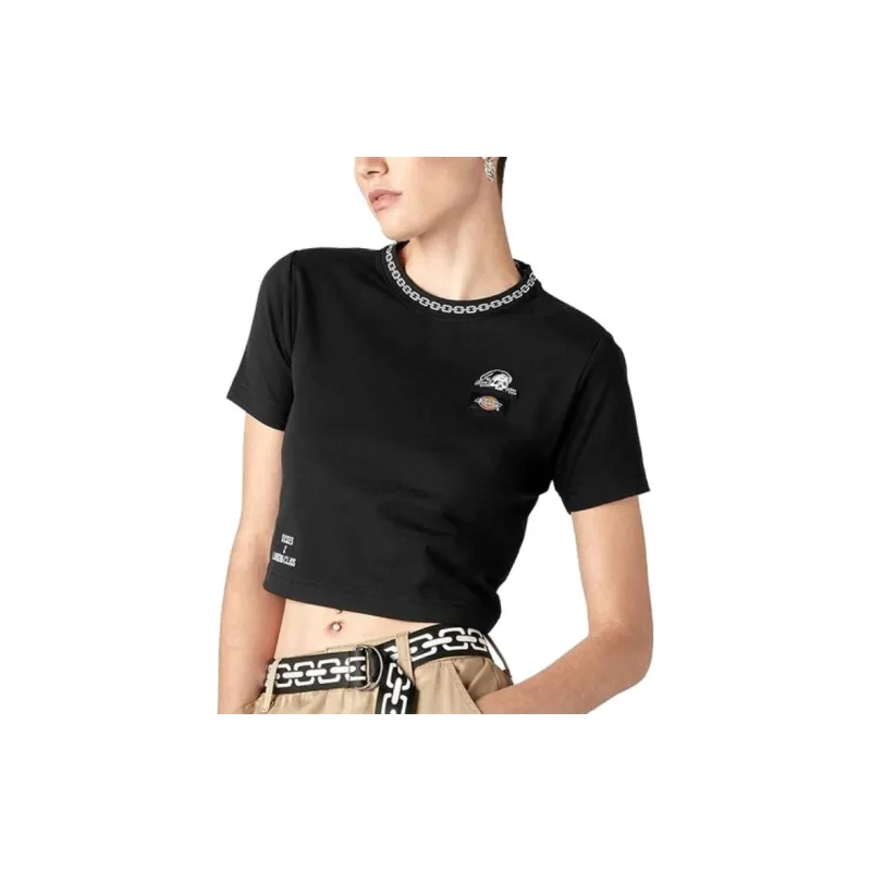 Dickies T Shirts Women's Black-3