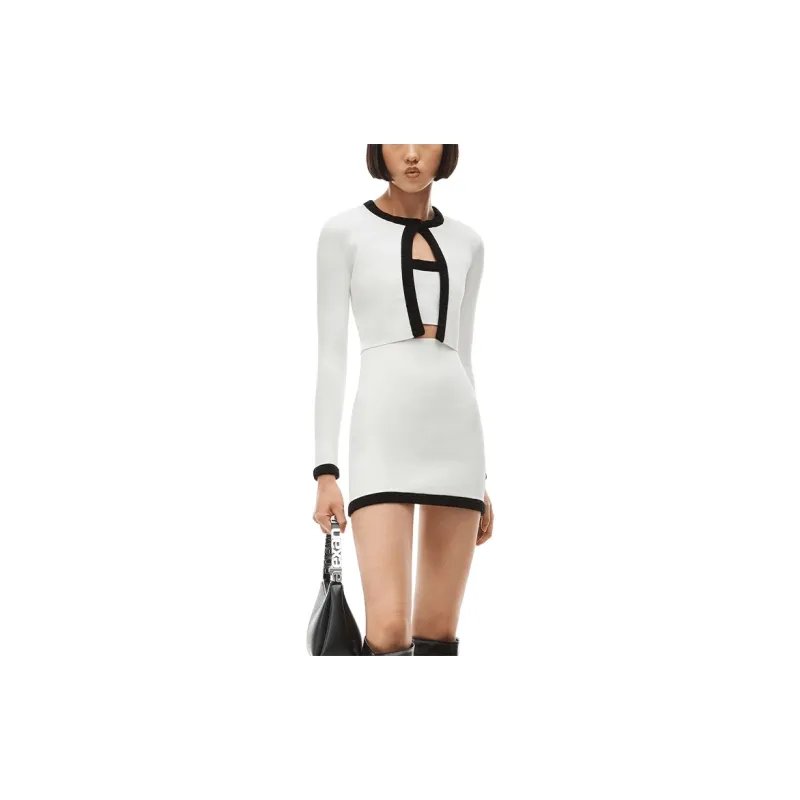 Alexander Wang Casual Short Skirts Women's White-1