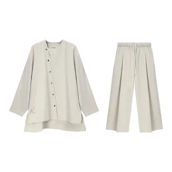 CICADAHOME Pajama Set Women's Moon White
