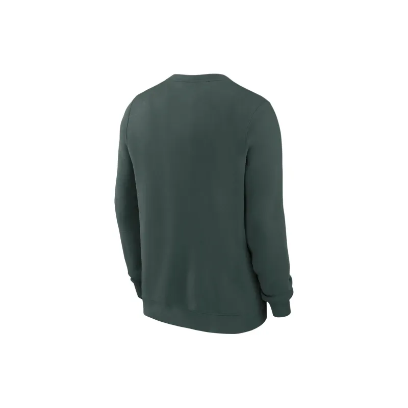 Nike Michigan State Spartans Legacy Classic Arch Over Logo Men's Nike College Pullover Crew-1