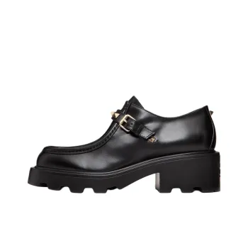 Valentino Garavani Rockstud Almond Toe Loafers Women's