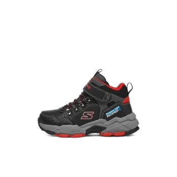 Skechers Anti Slip Wear Resistant Kids Lifestyle Shoes Black Red Kids'
