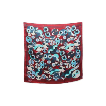 FENDI 2010s Graphic-print Scarf