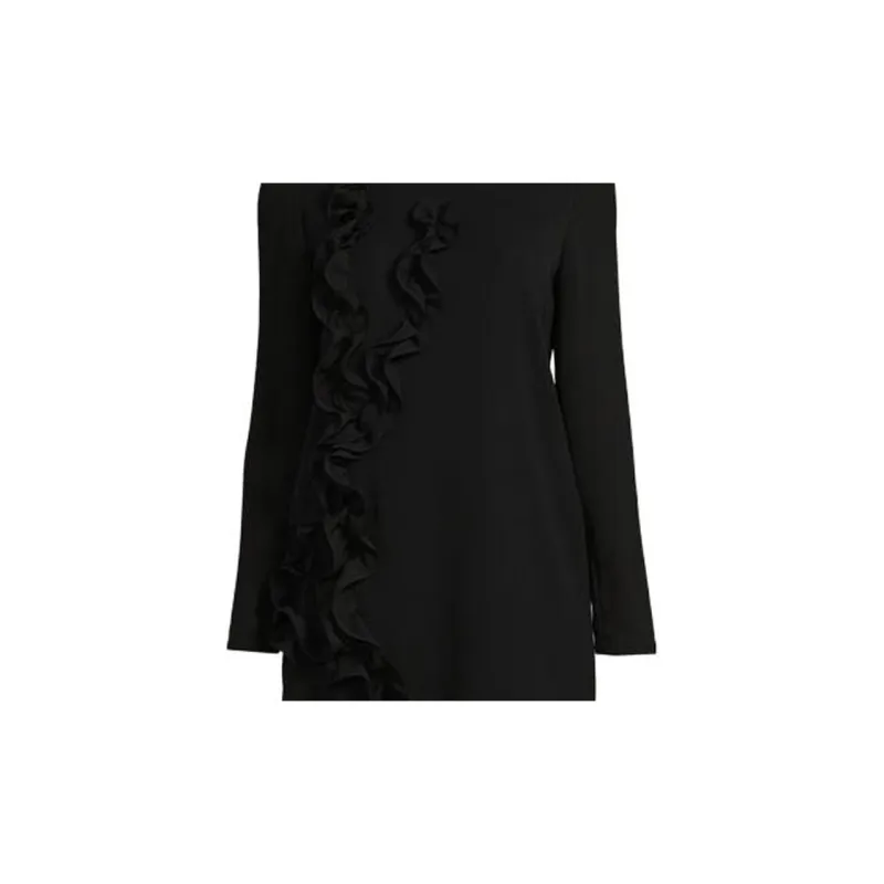 MaxMara Long-Sleeved Dresses Women's Black-1