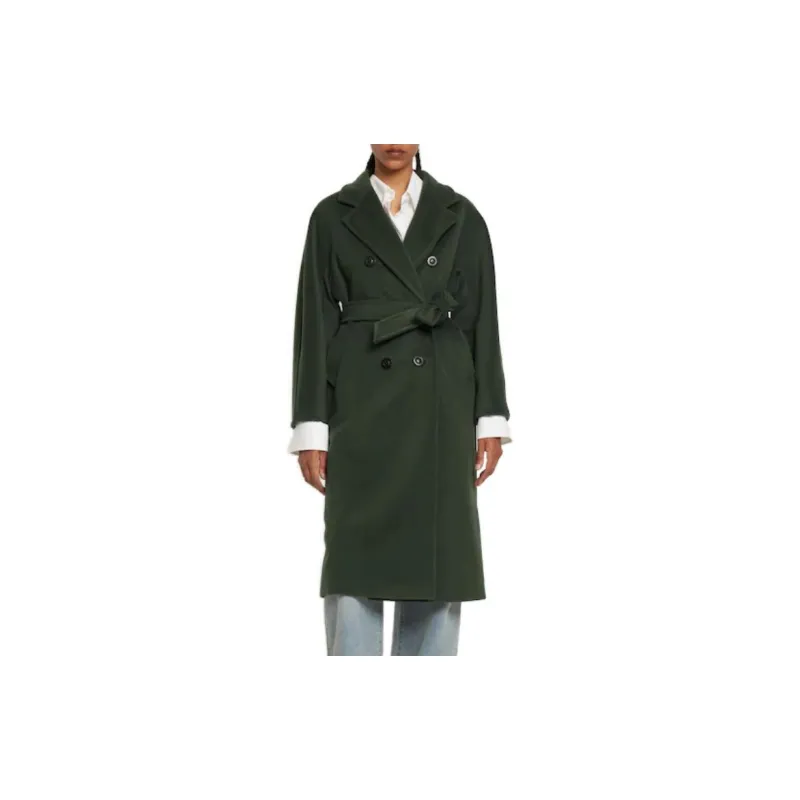 MaxMara Coats Women's Dark Green-2