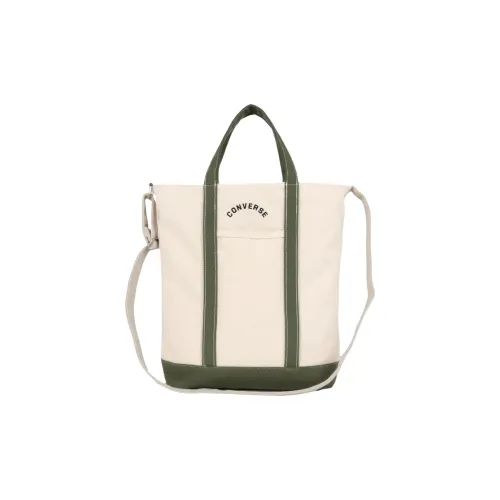 Converse Handbag Beige With Green Accents