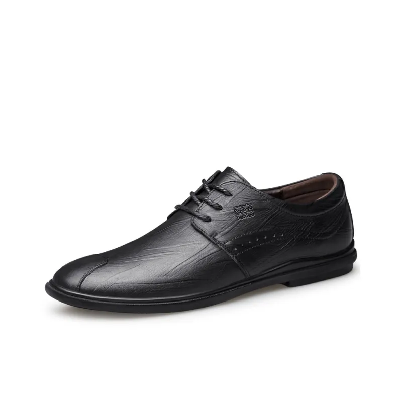 Mulinsen Men's Casual Shoes Men Low Top Black/Light Brown/Dark Brown/Khaki-2