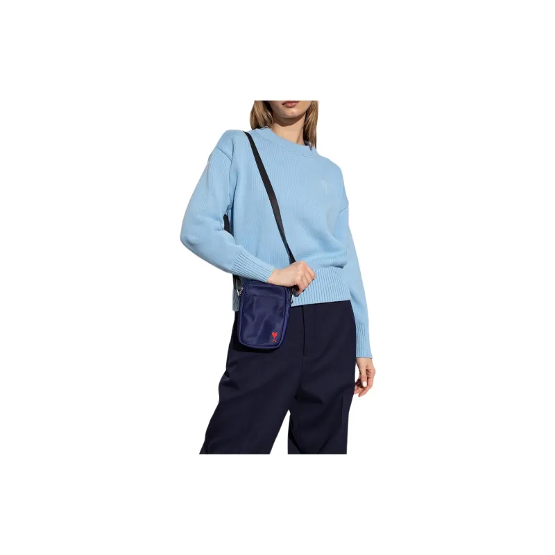 AMIPARIS Polyamide Shoulder Bag, Crossbody Bag Regular Men's Blue-3